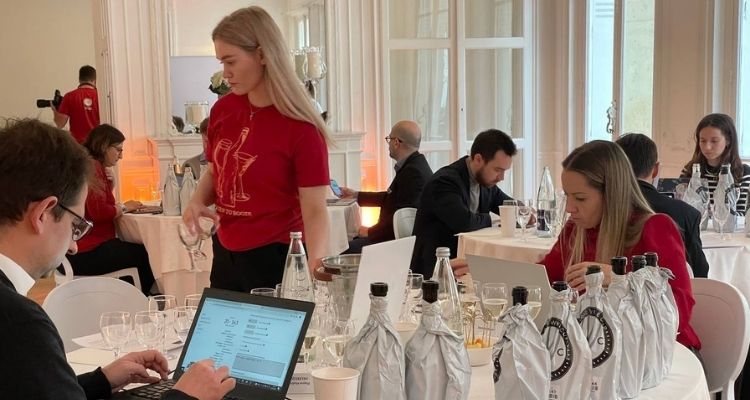 Judging Process From Paris Wine Cup - 2022